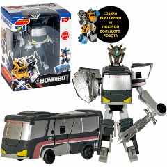 Изображение товара Трансформер Bondibon ВВ5736 BONDIBOT 2в1 Робот-автобус черный