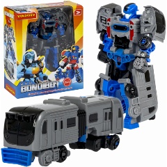 Изображение товара Трансформер Bondibon ВВ5820 BONDIBOT 2в1 Робот-поезд метро