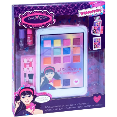 Изображение товара Набор детской декоративной косметики BONDIBON ВВ5846 Eva Moda косметичка-планшет