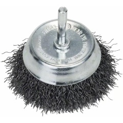 Изображение товара Щетка чашечная Bosch 6ММ 0.3 Х 70ММ ВИТАЯ СТАЛЬ