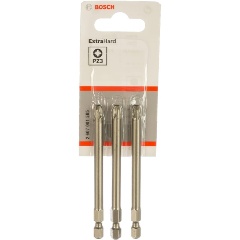 Изображение товара Набор бит BOSCH Extra Hard 89 мм PZ3 3шт
