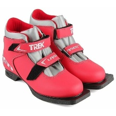 Изображение товара Ботинки лыжные TREK 75 мм Laser3 красный, размер 33