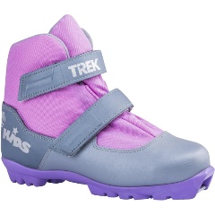 Изображение товара Ботинки лыжные TREK NNN Kids4, металлик (лого серебро), размер 35