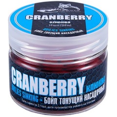 Изображение товара Бойлы тонущие Sonik Baits CRANBERRY 14мм 90мл, насадочные