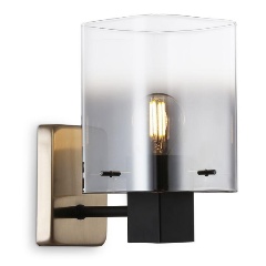 Изображение товара Бра Ambrella Light High Light Modern LH57045 для спальни стеклянное дымчатое