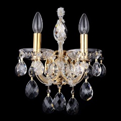 Изображение товара Бра Crystal Lux Isabel AP2 Gold/Transparent.