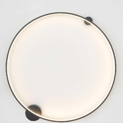 Изображение товара Настенный светильник Crystal Lux REAL AP35W LED BLACK для спальни