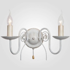 Изображение товара Бра Eurosvet 60018/2 белый с золотом.