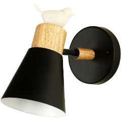 Изображение товара Бра F-Promo Uccello 2938-1W стильное для спальни в стиле кантри черное
