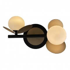 Изображение товара Бра iLedex Savage W4641-2 MBK+SGD