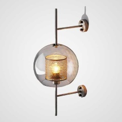 Изображение товара Бра Imperium Loft Catch 189444-26 стильное металлическое стеклянное для спальни