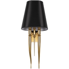 Изображение товара Бра Loft IT Brunilde 10207W/M Gold арт-деко для спальни двухламповое