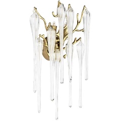 Изображение товара Бра Loft IT Waterfall 10350/2W AB стиль арт-деко с стеклянными плафонами