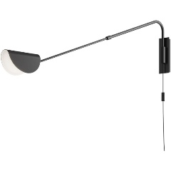 Изображение товара Бра Maytoni Mollis MOD126WL-01B1 стильное для офиса в стиле хай-тек