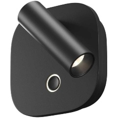 Изображение товара Бра Maytoni Technical Ego C175WL-9W-2.7-4K-B современное настенное освещение для спальни