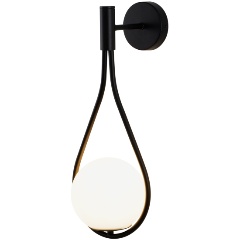 Изображение товара Бра Moderli Bestia V4031-1W стеклянное белое с цоколем E27 40 Вт