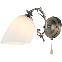 Изображение товара Бра MyFar Biene MR1520-1W бронза стекло модерн для спальни 60 Вт