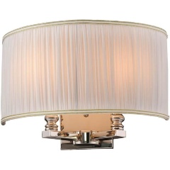 Изображение товара Бра Newport 3122/A nickel стиль Модерн для гостиной 2 лампы E14 120Вт