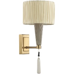 Изображение товара Бра Odeon Light Exclusive Latte 5403/1W стиль арт-деко для спальни Италия