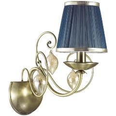 Изображение товара Бра Odeon Light Niagara 3921/1W стиль арт-деко с тканевым плафоном