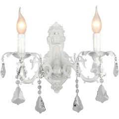 Изображение товара Бра Omnilux Catanzaro OML-30801-02 классика белое Two Lamps для гостиной