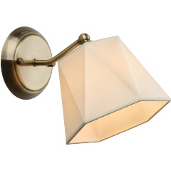 Изображение товара Настольная лампа Omnilux Rapallo OML-65001-01 белый ткань бронза