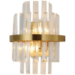 Изображение товара Бра Omnilux Saviano OML-69011-02 металлическое с стеклянными плафонами современный дизайн