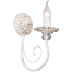 Изображение товара Бра Vitaluce V1188-0/1A металлическое для гостиной классика 1 лампа 40 Вт белое