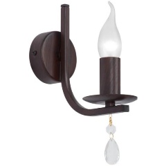 Изображение товара Настольная лампа Vitaluce V3806-7/1A с металлическим корпусом 60 Вт коричневая