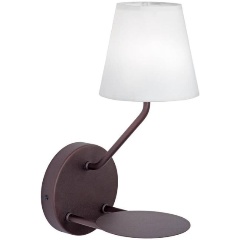 Изображение товара Настольная лампа Vitaluce V4775-8/1A в стиле кантри с тканевым плафоном