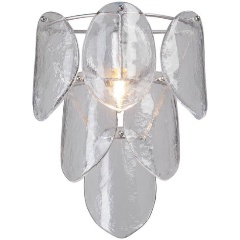 Изображение товара Бра Vitaluce V5314-9/1A для гостиной классика хром стекло 40 Вт