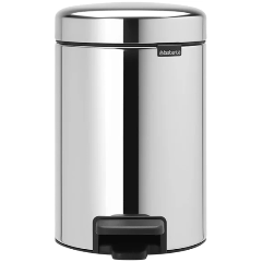 Изображение товара Мусорный бак BRABANTIA 113147 newicon 3 л стальной полированный