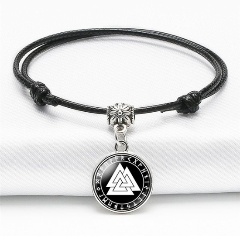 Изображение товара Браслет-амулет АМУЛЕТИКА BS629-03 на вощёном шнурке Валькнут