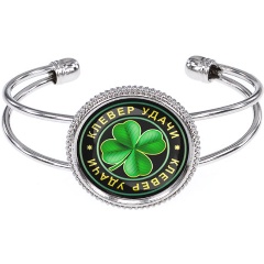 Изображение товара Браслет АМУЛЕТИКА BSCP-0005 Клевер удачи стильный аксессуар