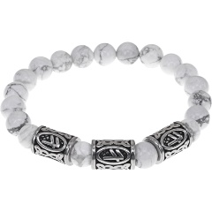 Изображение товара Браслет АМУЛЕТИКА BSRB-002-01 Берегиня, нат.камень Кахолонг, 8 мм