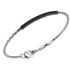 Изображение товара Браслет мужской Bikkembergs PERB21WB из нержавеющей стали с кристаллами