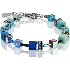 Изображение товара Браслет Blue-Green Coeur de Lion 2838/30-0705 для женщин стильный и удобный