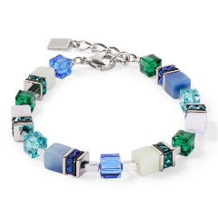 Изображение товара Браслет Blue-Green Coeur de Lion 3039/30-0705 с кристаллами Swarovski