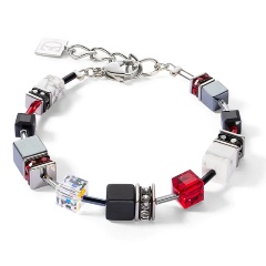 Изображение товара Браслет Coeur de Lion Black-Red 4530/30-1303 для женщин с кристаллами