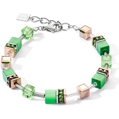 Изображение товара Стильный женский браслет Coeur de Lion Green 4016/30-0500 из бижутерного сплава