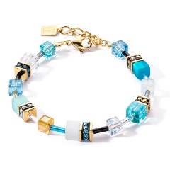 Изображение товара Браслет Coeur de Lion Turquoise-Gold 2838/30-0616