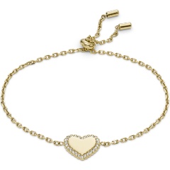 Изображение товара Браслет Fossil JOF00932710 женский стильный из нержавеющей стали с кристаллами