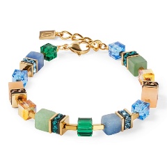 Изображение товара Браслет Green-Blue-Peach Coeur de Lion 3039/30-0551