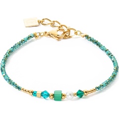 Изображение товара Браслет Coeur de Lion Green-Gold 4355/30-0516 для женщин стильный аксессуар