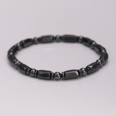 Изображение товара Мужской браслет Greenwich GW 000026.00.91 из гематита 21 см стильный аксессуар