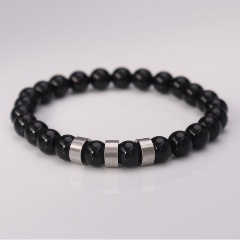 Изображение товара Мужской браслет GREENWICH GW 0015BS.01.71 из стали и агата для стильных мужчин