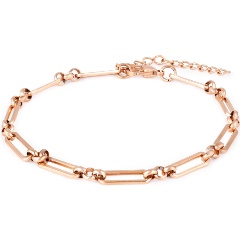 Изображение товара Стильный мужской браслет GREENWICH GW 01127R.03.42 из нержавеющей стали и розового золота