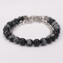 Изображение товара Браслет GREENWICH GW 639HYS.01.71 для мужчин из нержавеющей стали 21 см