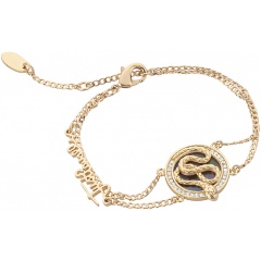 Изображение товара Браслет JUST CAVALLI JCBR01313200 женский с перламутром и змеей