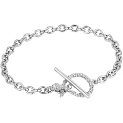 Изображение товара Элегантный женский браслет JUST CAVALLI с кубическим цирконием 18 см